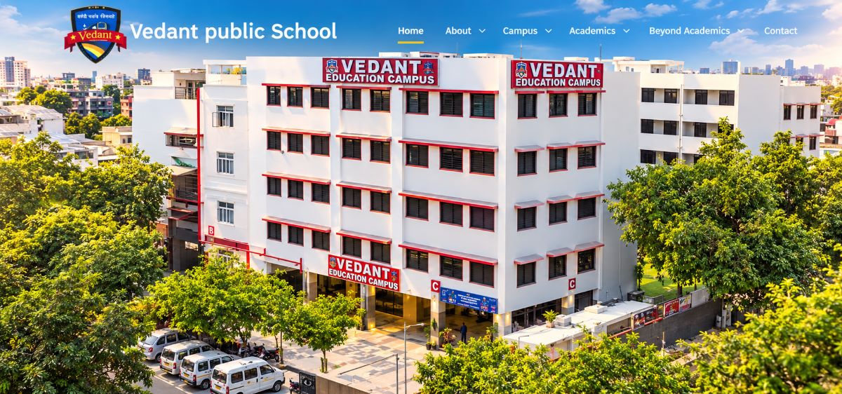 Vedant Public School Website Development