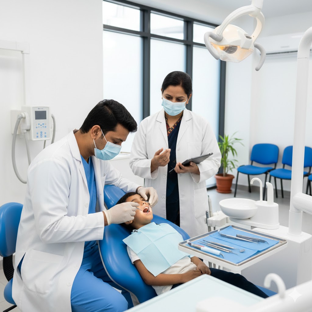 Shreeji Clinic interior