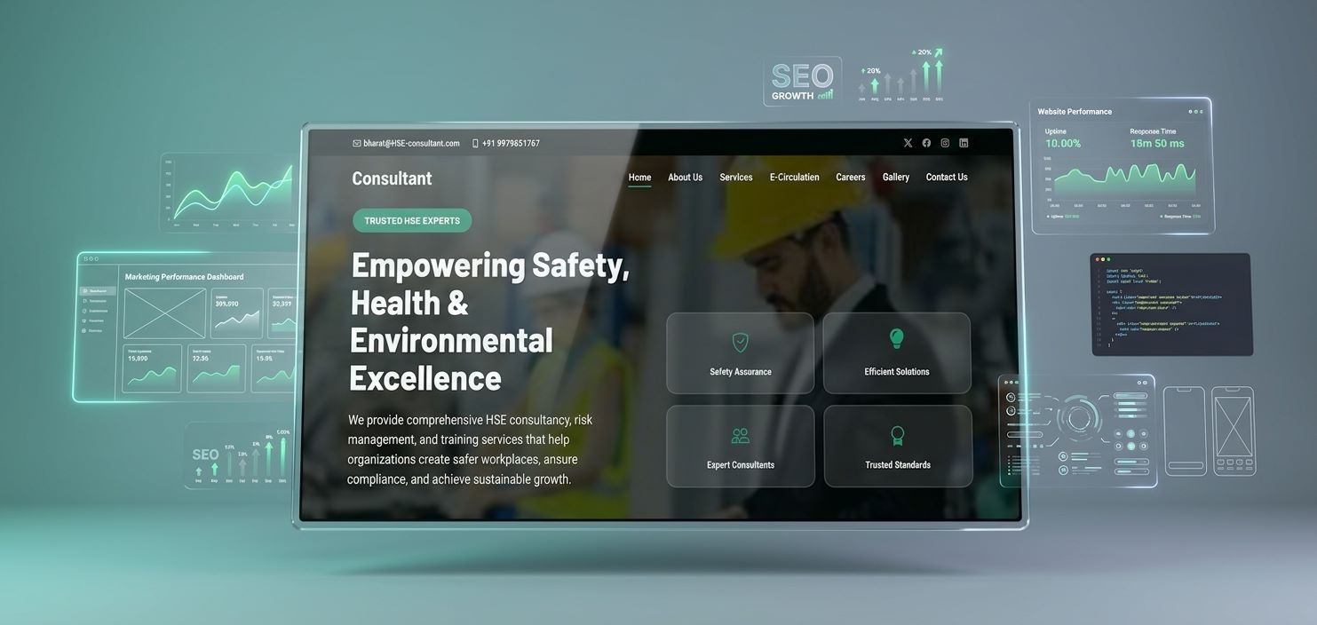 HSE Consultant industrial safety and environmental consultancy website