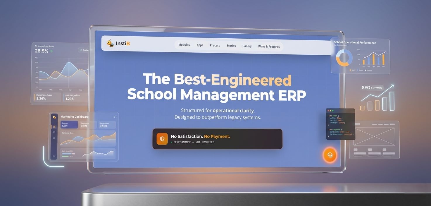 InstiB School ERP Software Website Development